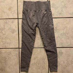gymshark gray leggings size S